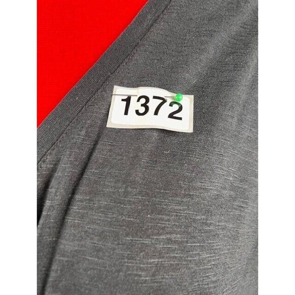 Freely Women's Missy V Neck Slit Tunic Cover Up XL Black XL NWT - Picture 10 of 10